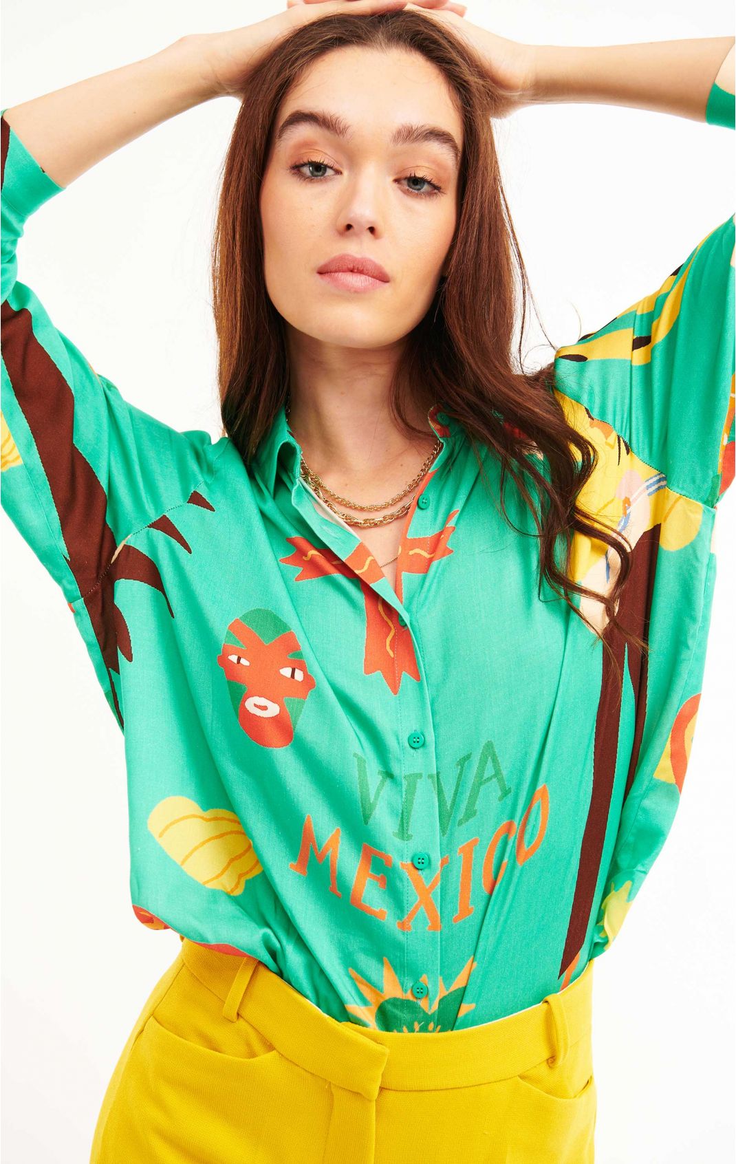 Pina Shirt- Gardenia