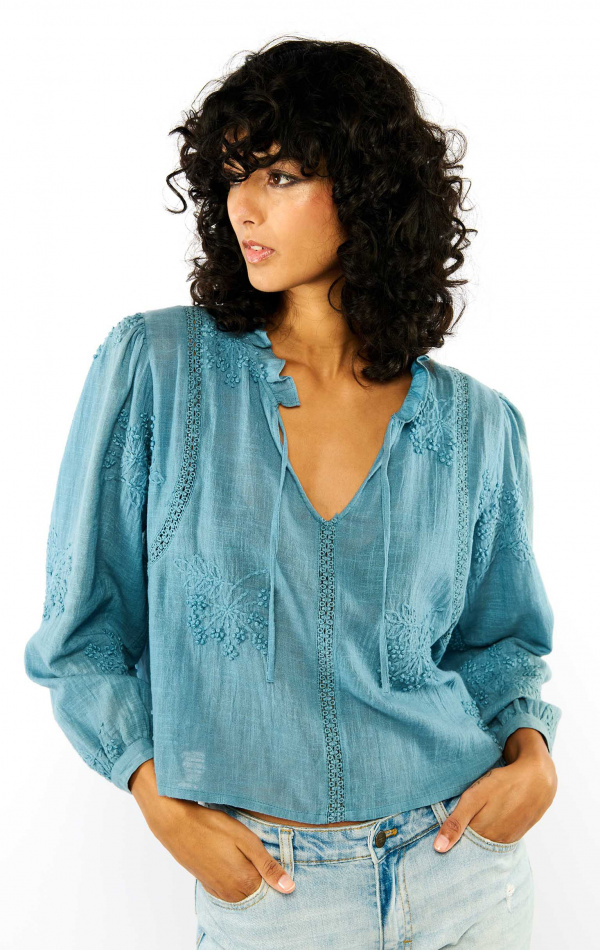 Blouse Teresa Bleu