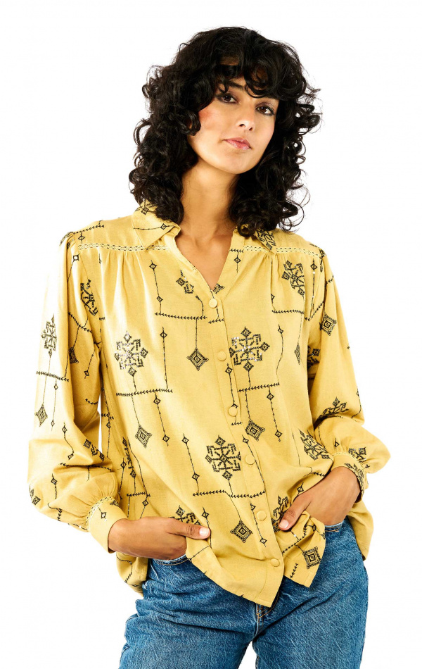 Blouse Silva Camel