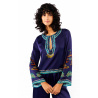 Blouse Noah Bleu