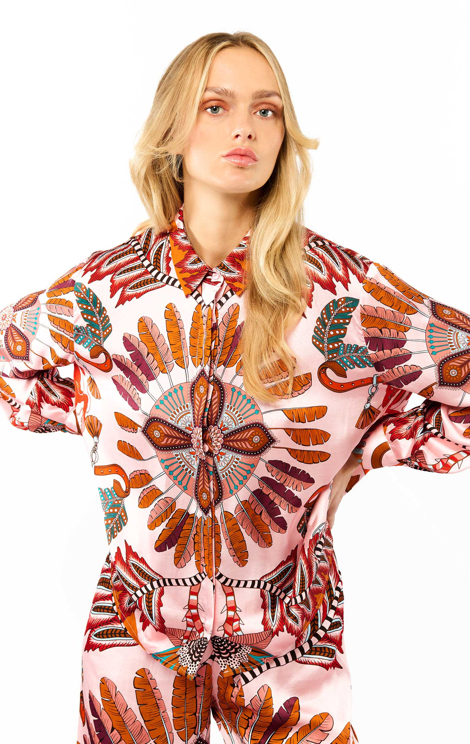 Chemise Bonaventure Ponypony Rose Chemise Bonaventure Ponypony Rose