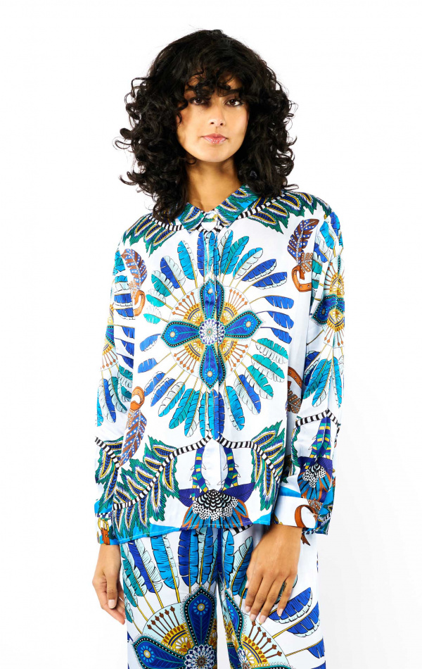 Chemise Bonaventure Ponypony Bleu