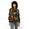 Chemise Bonaventure Crazy World Noir