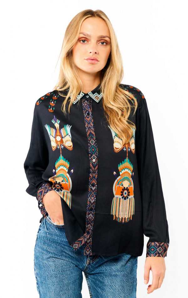 Chemise Bonaventure Nouveau Western Bleu