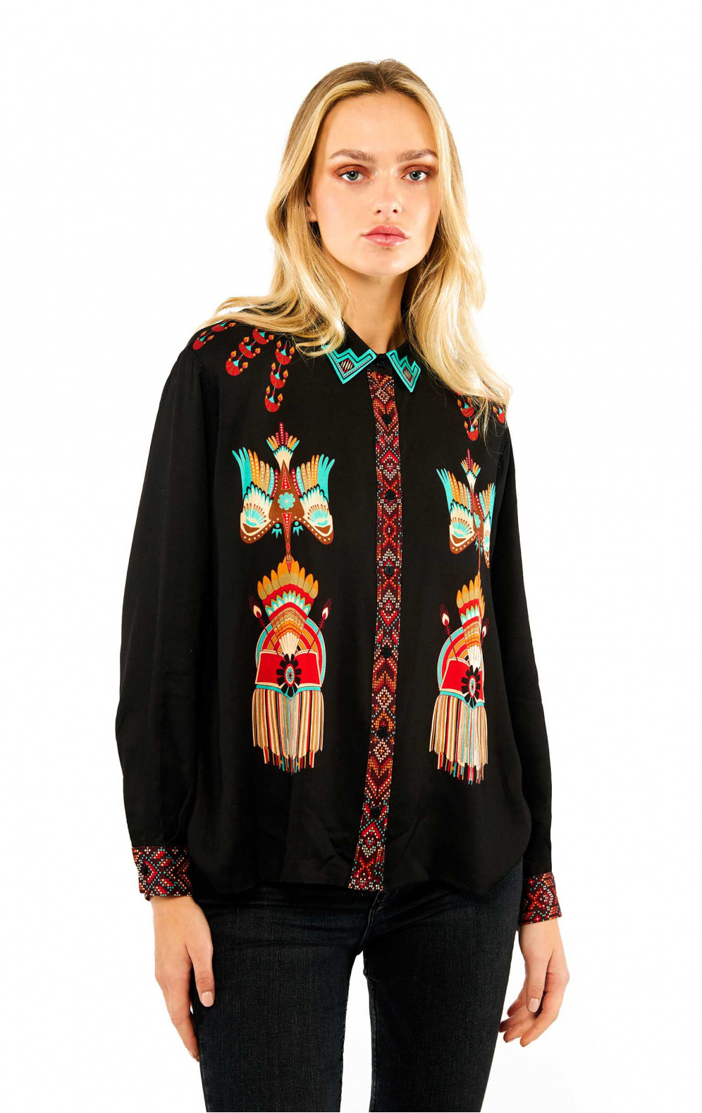 Chemise Bonaventure Nouveau Western Noir