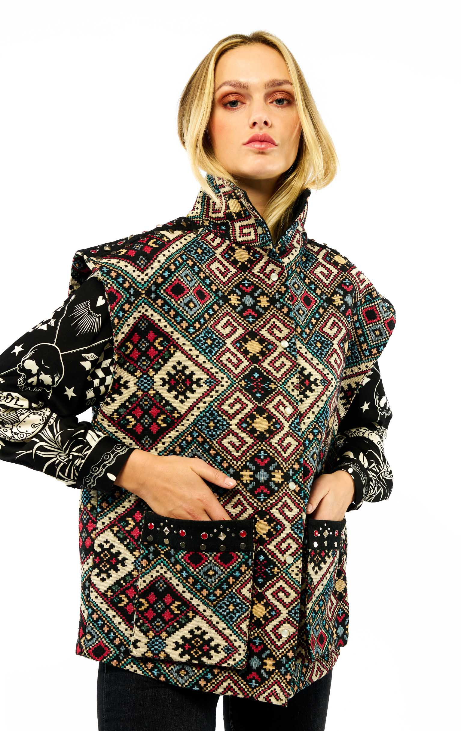 Veste Janna Multicolore Veste Janna Multicolore