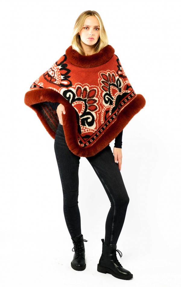 Poncho Gonzalo Rouge