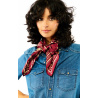 Foulard Medium Bandana Bordeaux