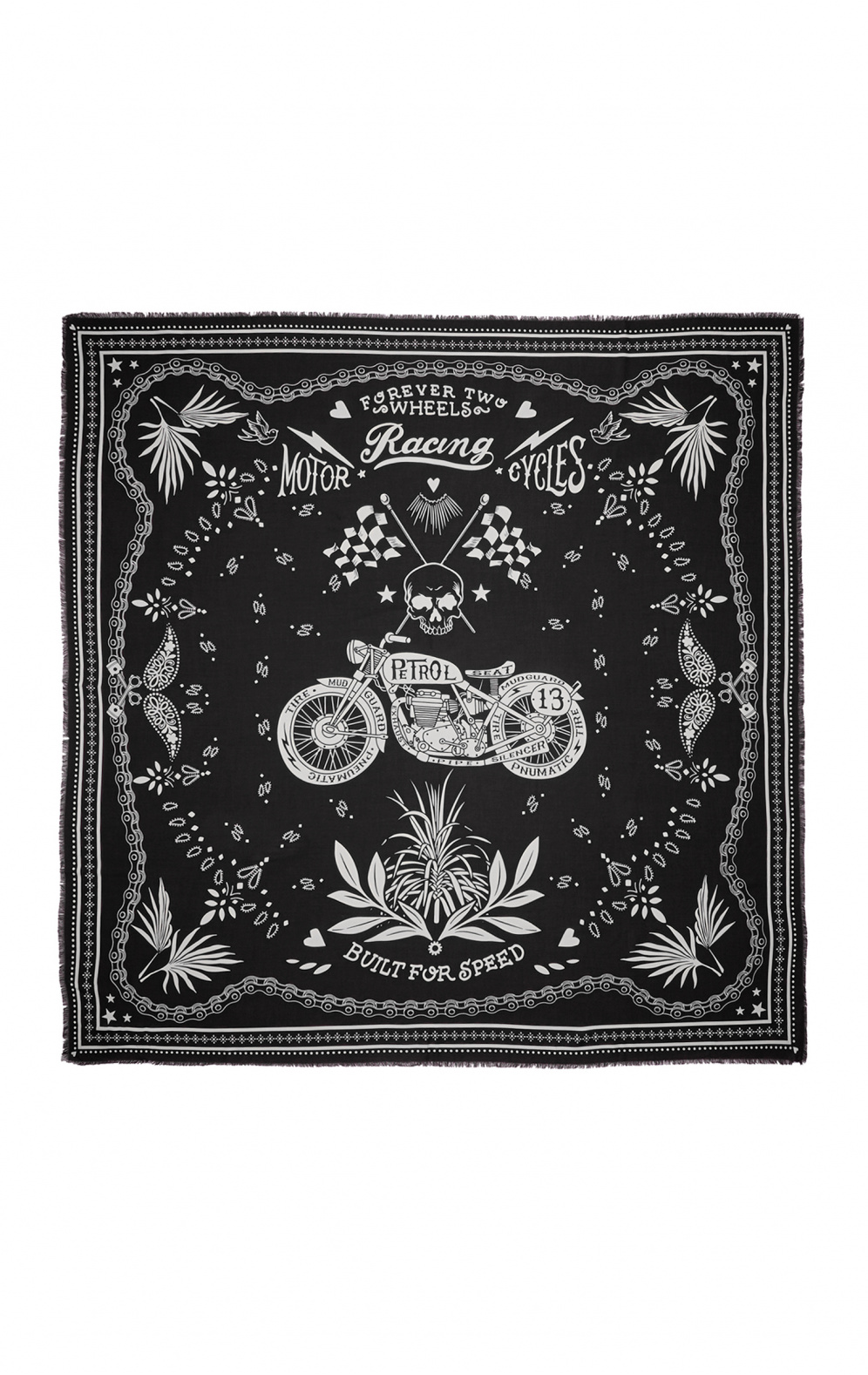 Foulard Bandana Noir