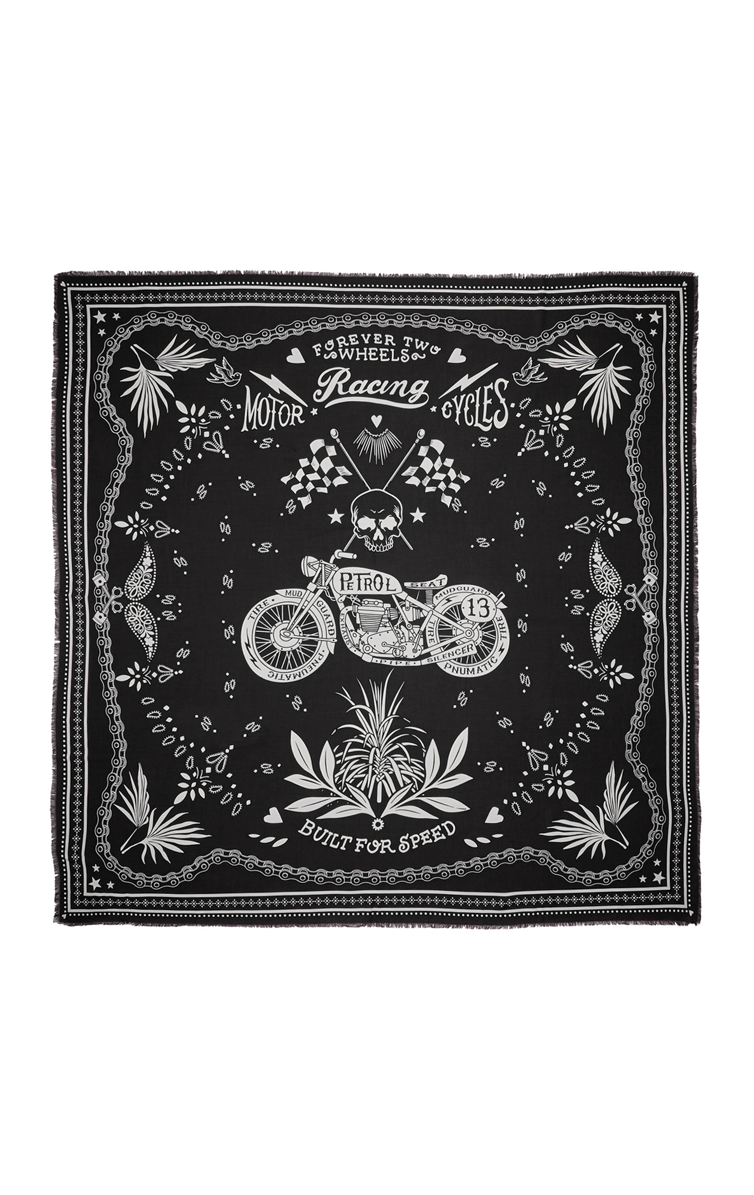 Foulard Bandana Noir Foulard Bandana Noir
