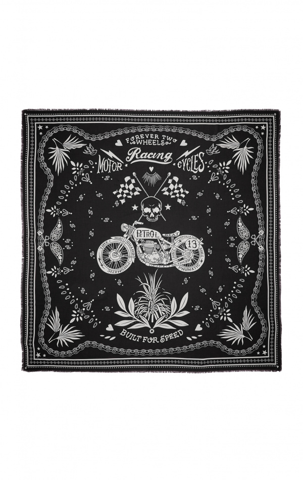 Foulard Bandana Noir