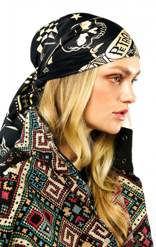Foulard Medium Bandana Noir