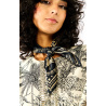 Mini Foulard Bandana Noir