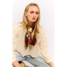 Foulard Medium Nouveau Western Beige