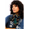 Foulard Medium Nouveau Western Bleu