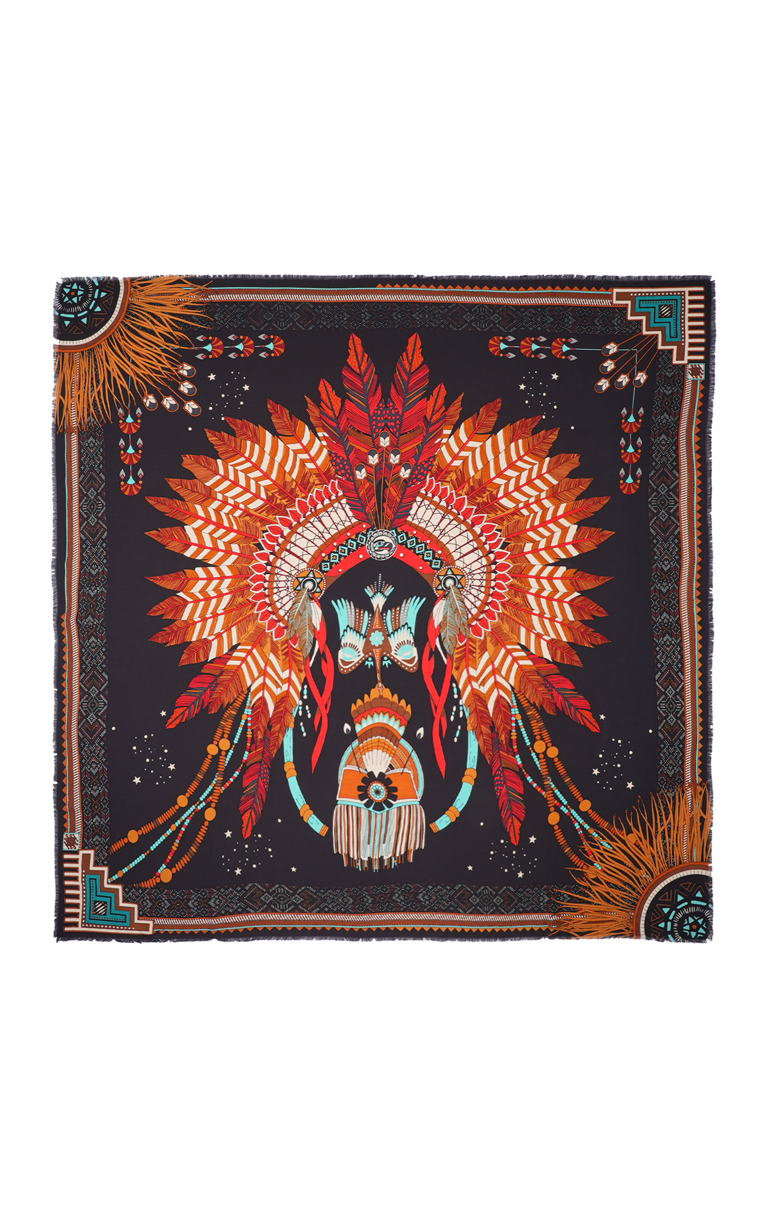 Foulard Nouveau Western Noir Foulard Nouveau Western Noir