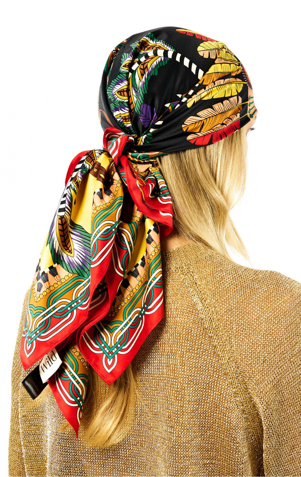Foulard Medium Pony Pony Noir