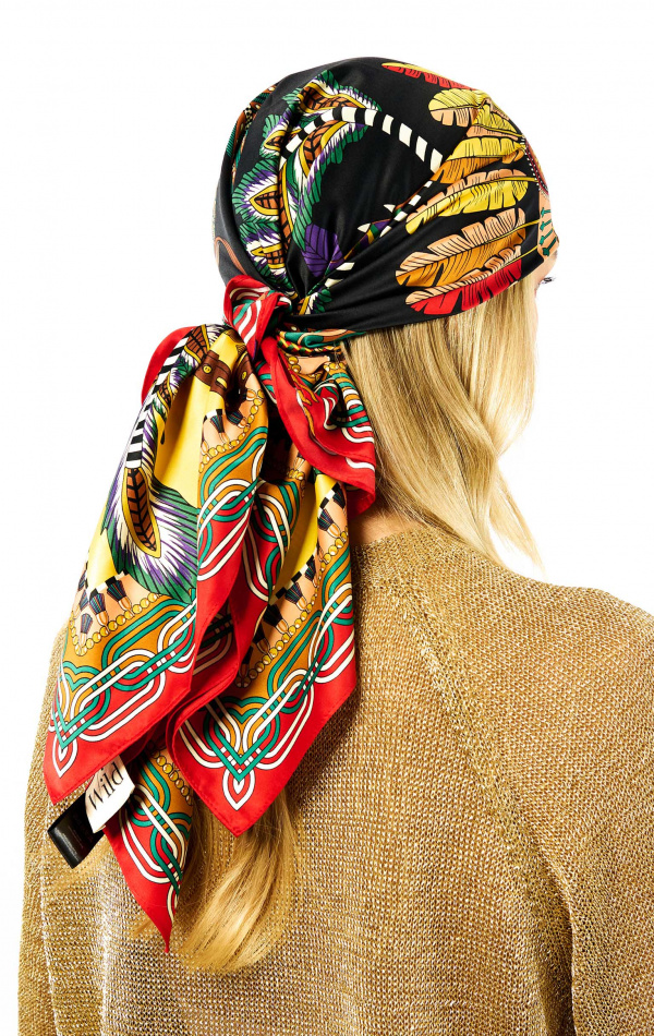 Foulard Medium Pony Pony Noir