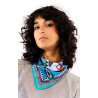 Mini Foulard Pony Pony Bleu