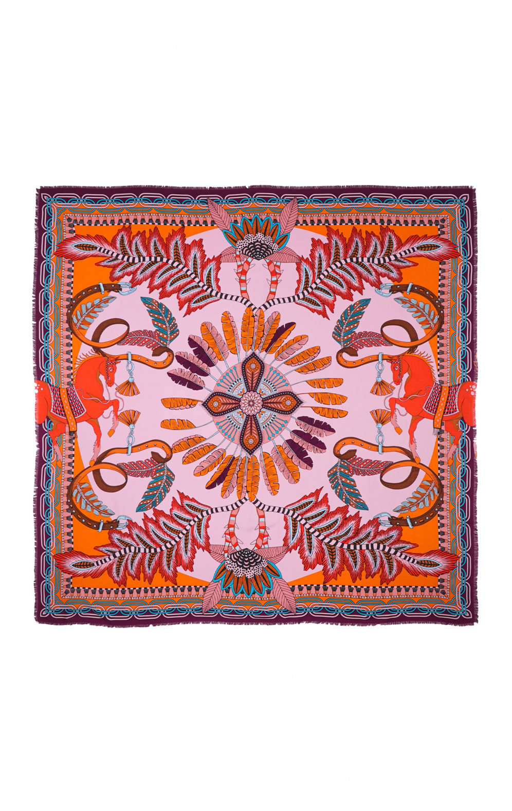 Foulard Pony Pony Rose
