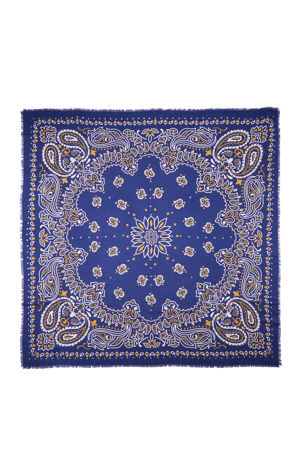Foulard Paisley Bleu