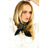 Foulard Medium Paisley Noir
