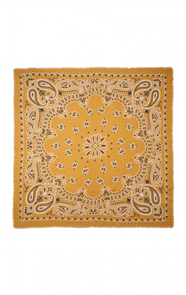Foulard Paisley Camel