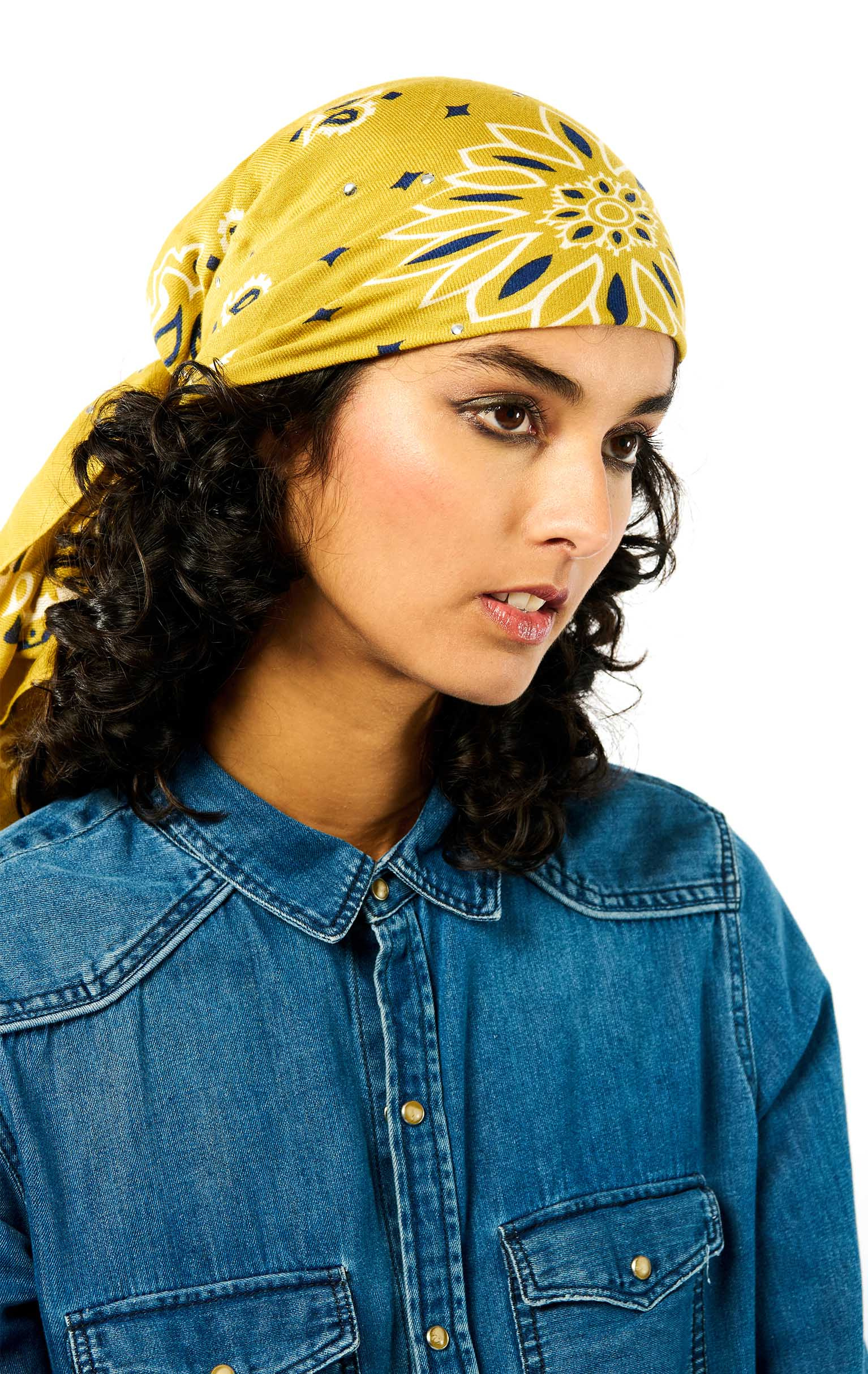 Foulard Medium Paisley Camel Foulard Medium Paisley Camel