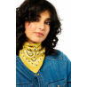 Mini Foulard Paisley Camel