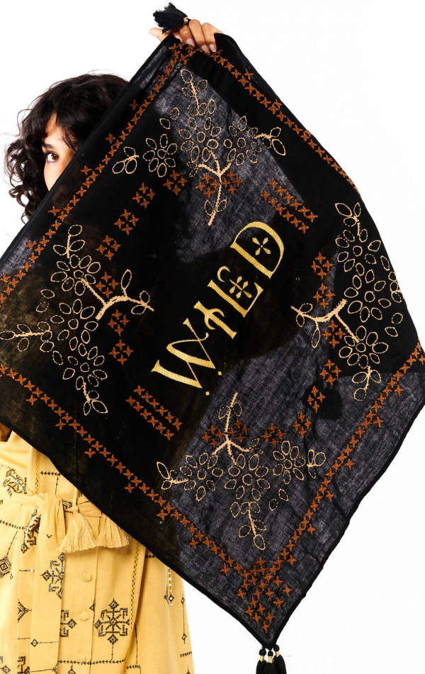 Foulard Nayarit Noir