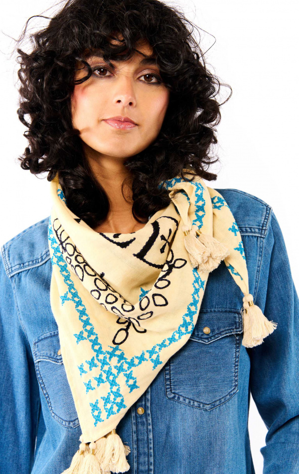 Foulard Nayarit Beige