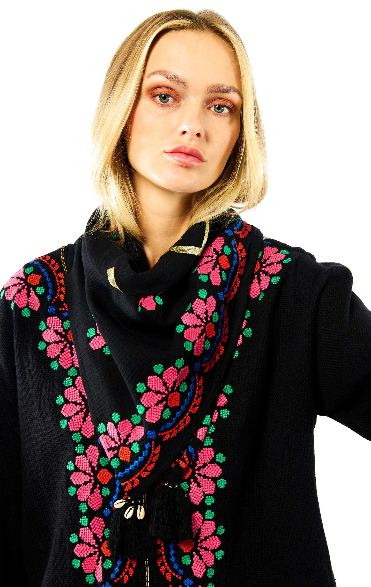 Foulard Ocampo Noir
