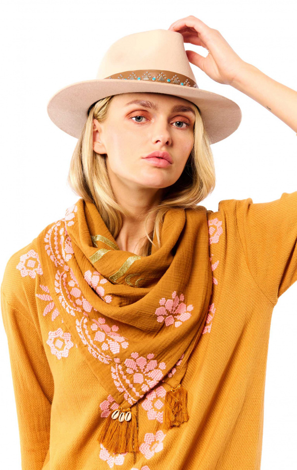 Foulard Ocampo Camel
