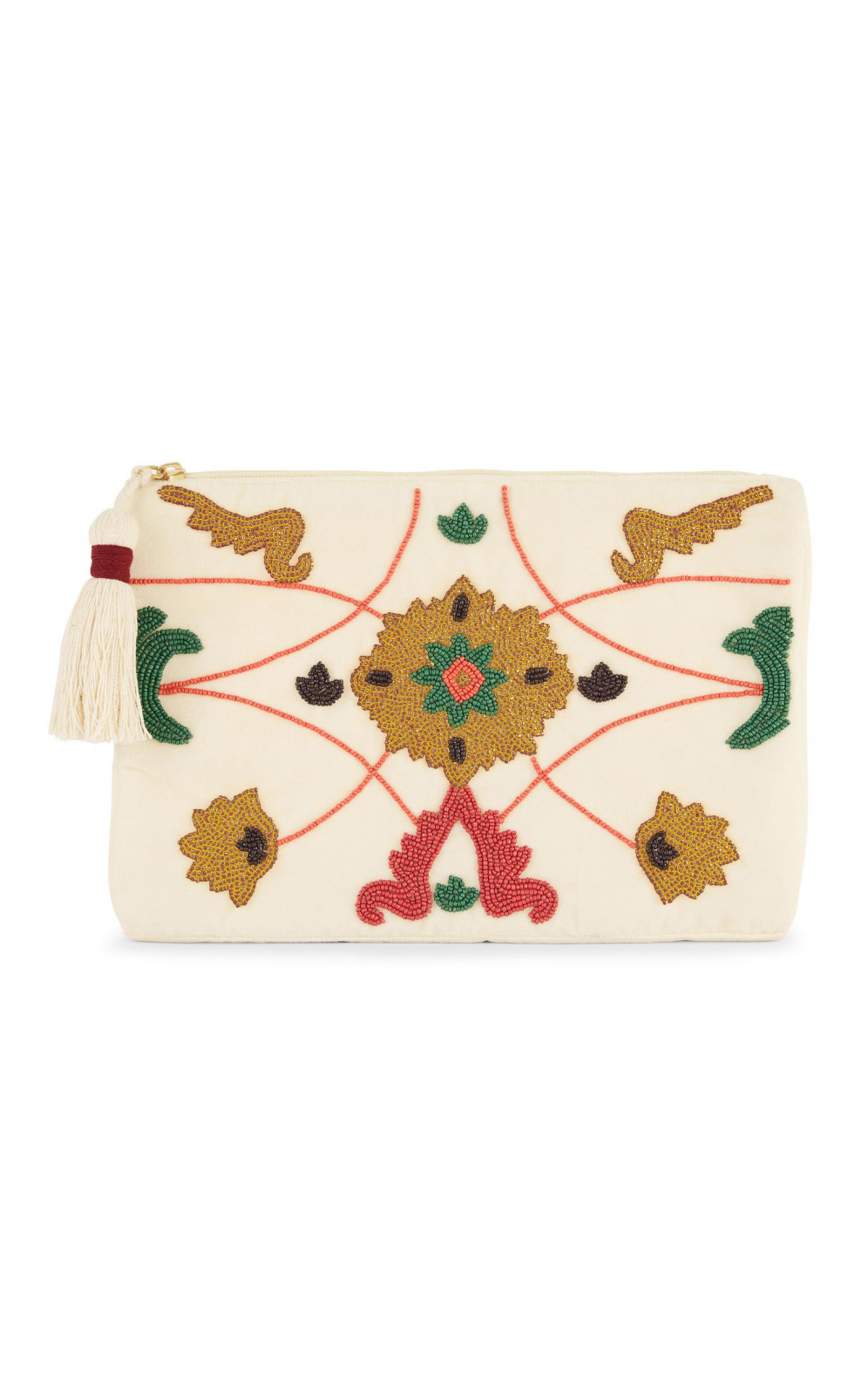 Sac pochette Maripa Ecru