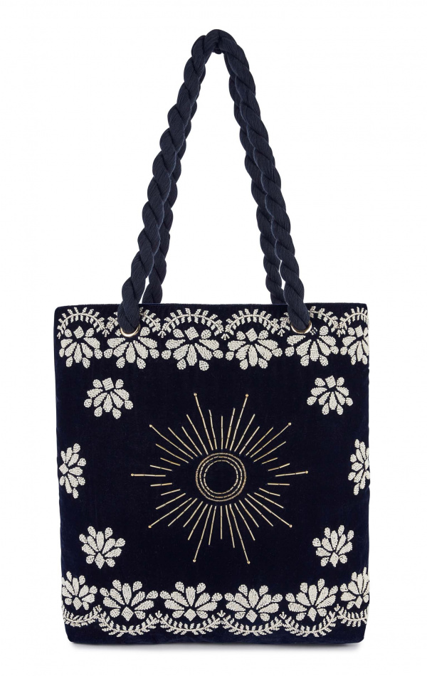 Sac cabas Nevado Bleu