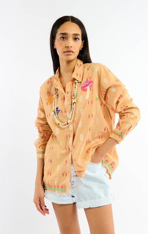 Chemise Charlie Camel