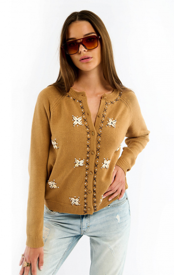 Gilet Prisla Camel