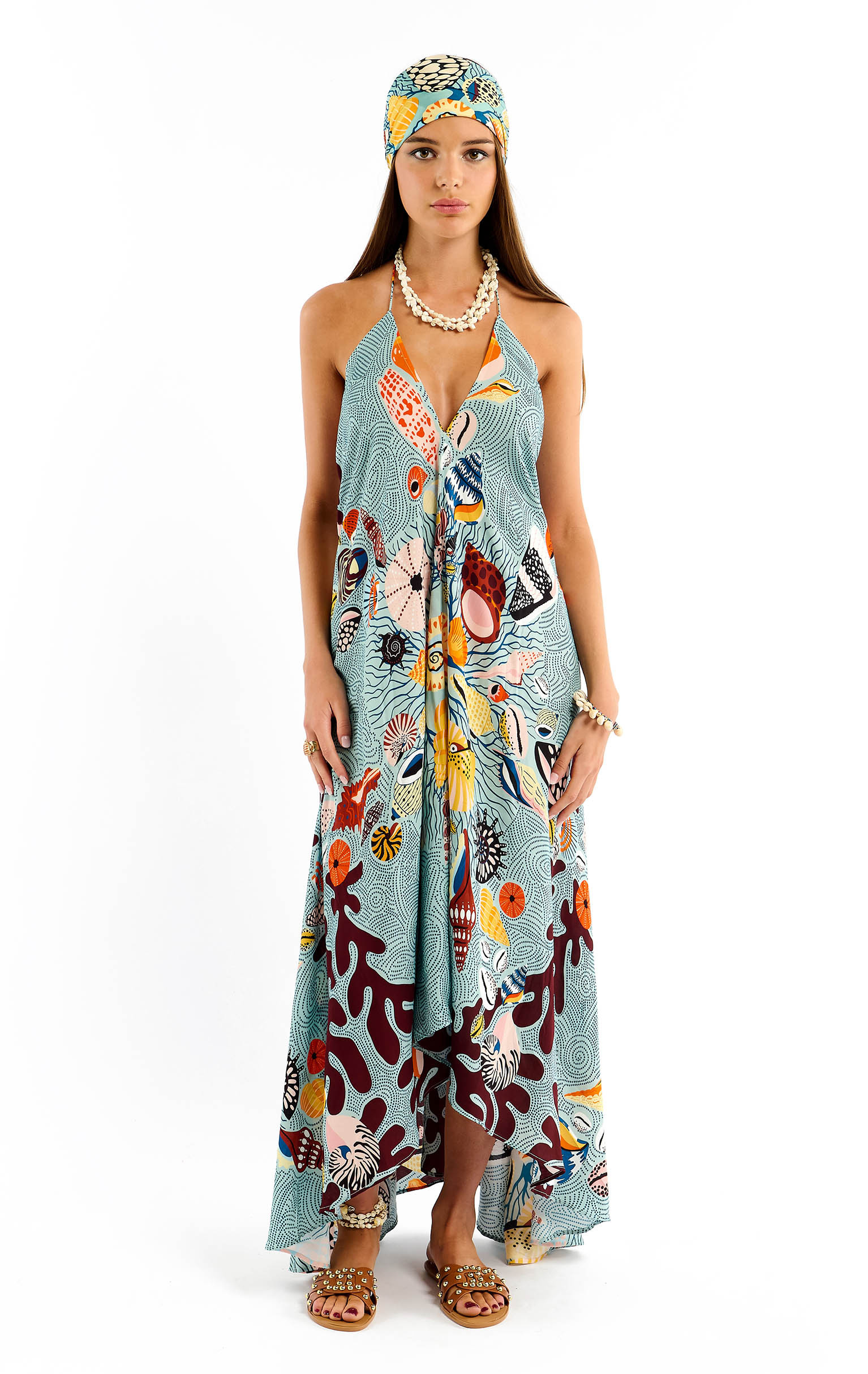 Robe Voila Coral Bleue