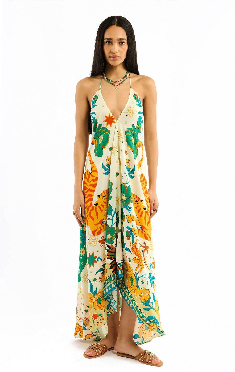 Robe Voila Bandidas Verte