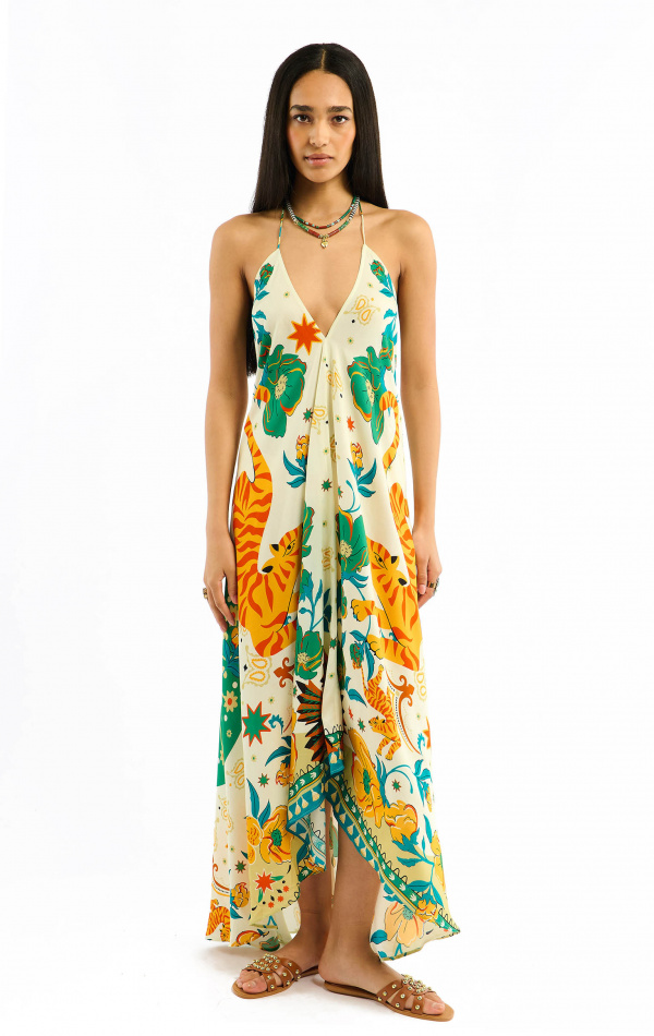 Robe Voila Bandidas Verte