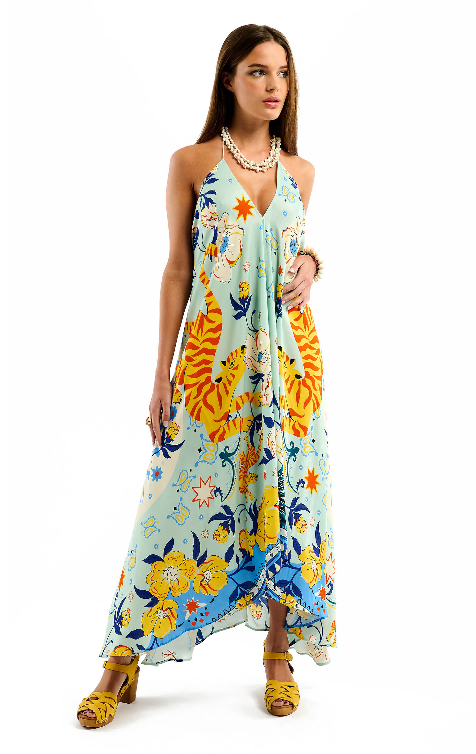 Robe Voila Bandidas Bleue