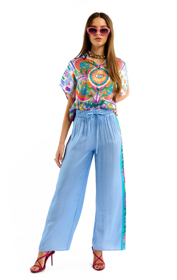 Pantalon Courtney Bleu