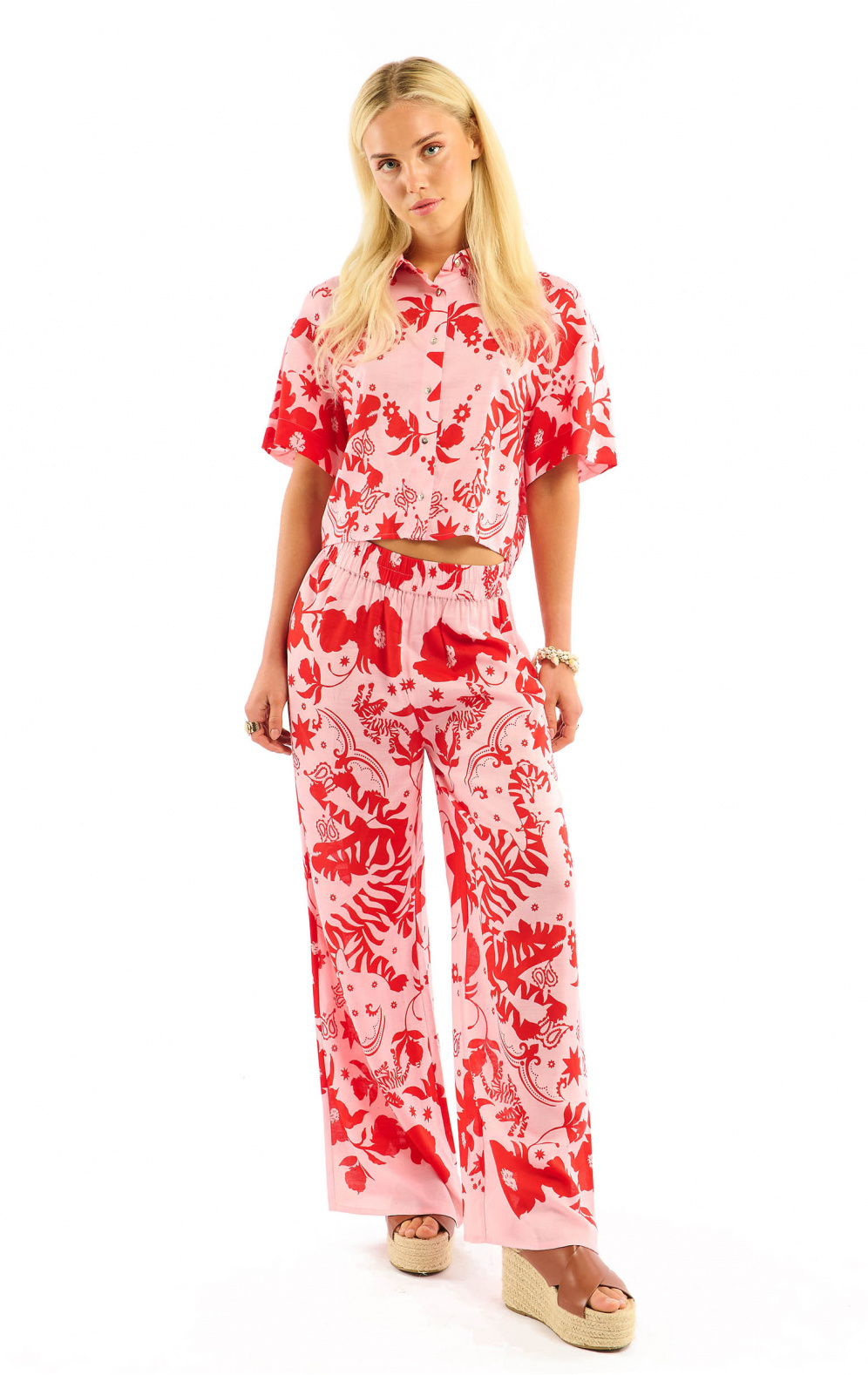 Pantalon Jadene Rose