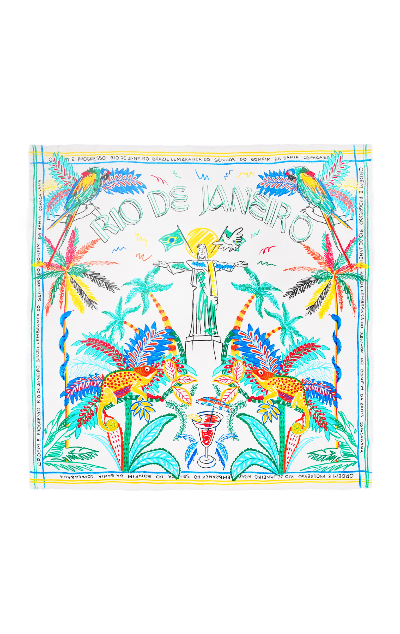 Foulard Bahia Blanc