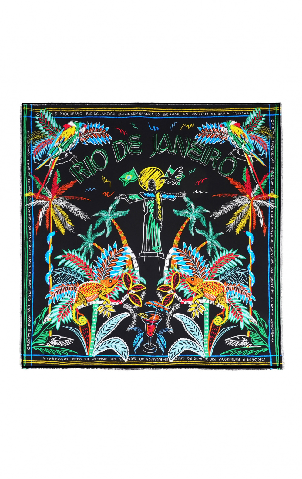 Foulard Bahia Noir