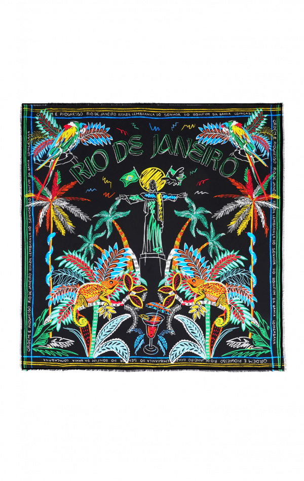 Foulard Bahia Noir