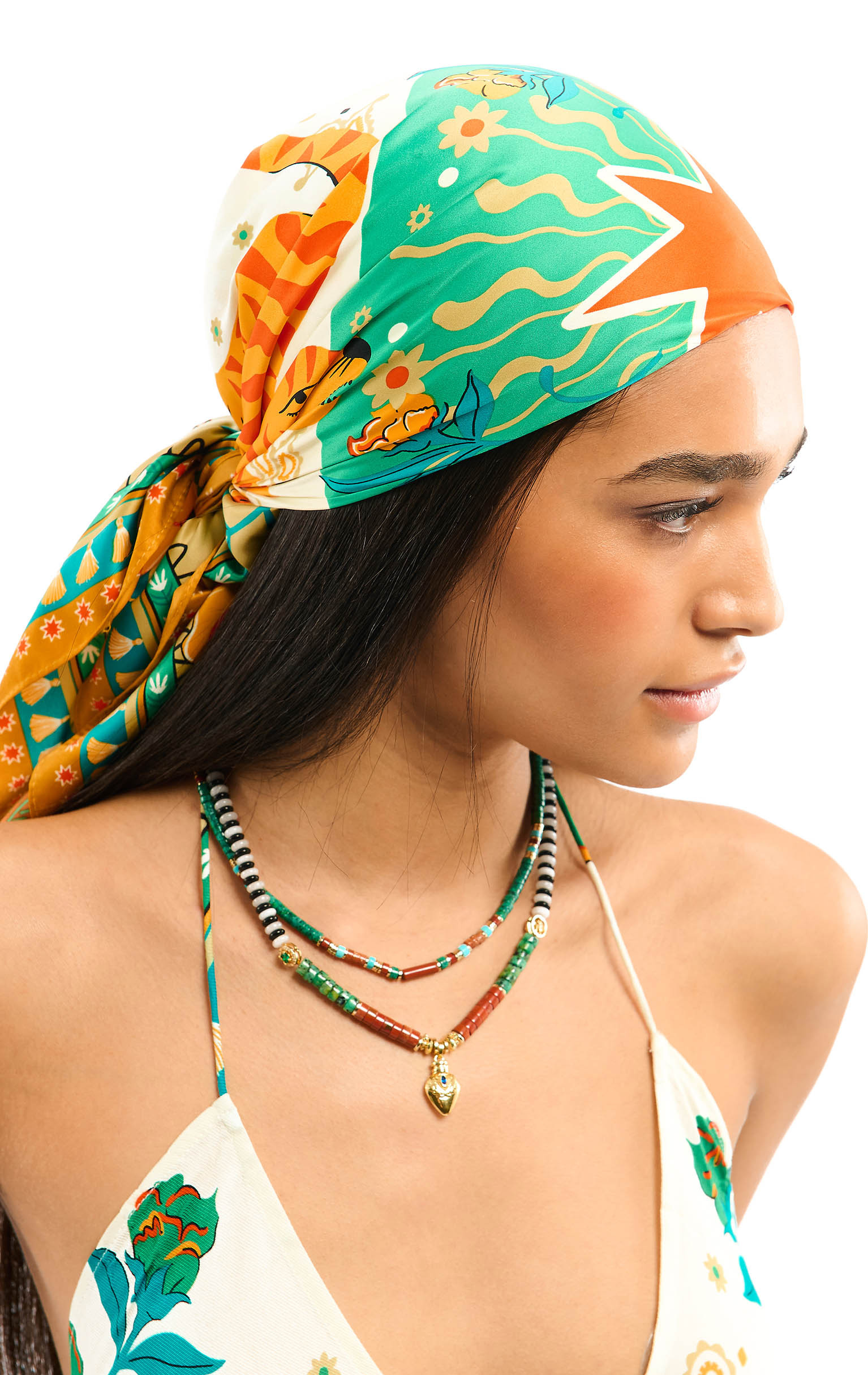 Foulard Medium Bandidas Vert