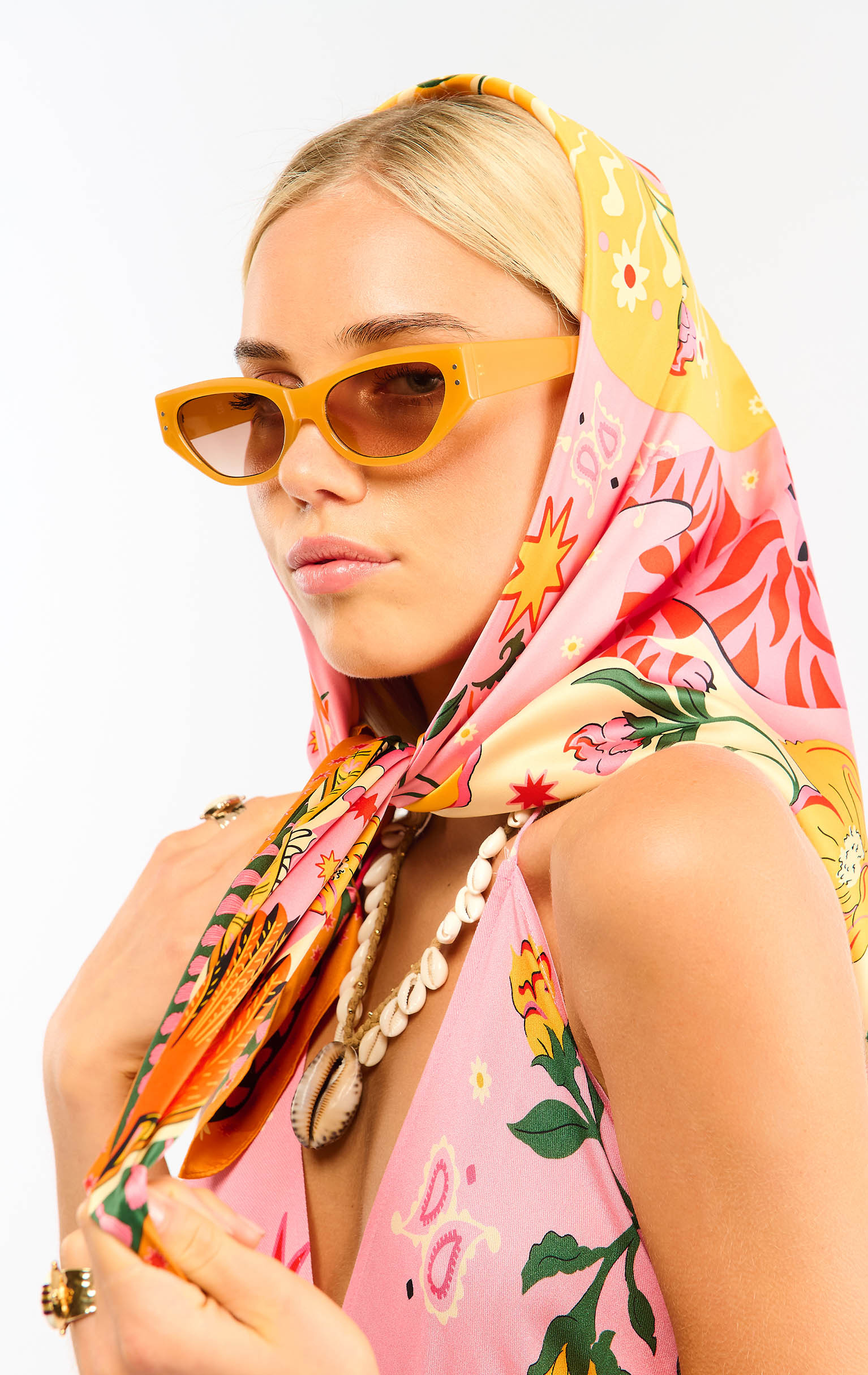 Mini Foulard Bandidas Rose