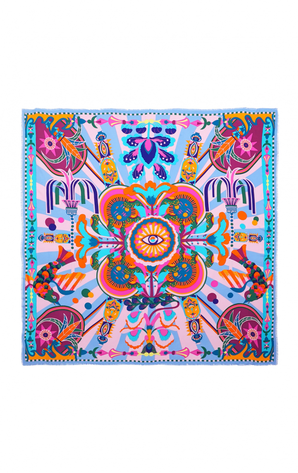 Foulard Enchantered Bleu