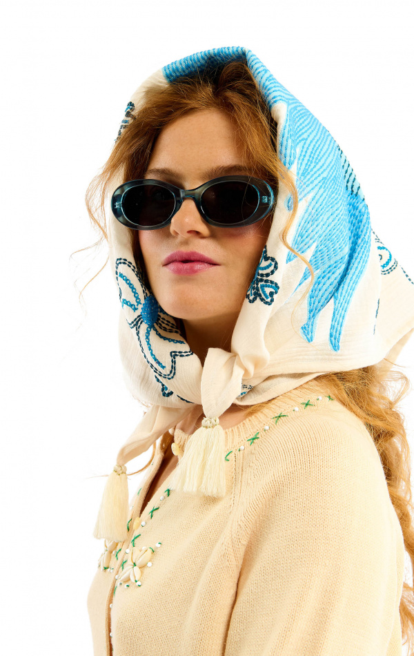 Foulard Pereira Blanc